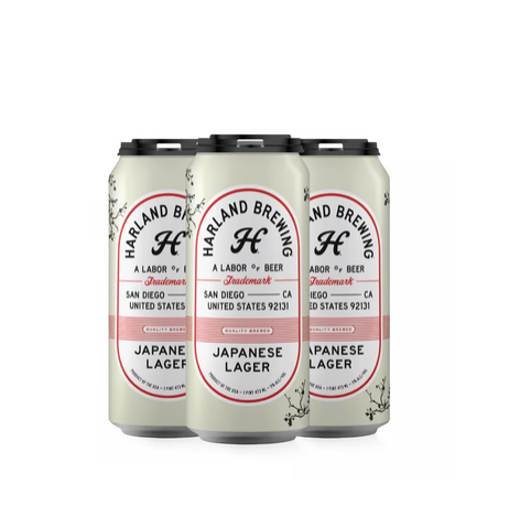 Harland Japanese Lager 4 pk
