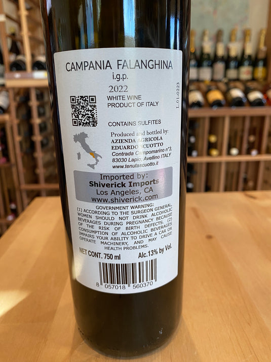 Tenuta Scuotto Campania Falanghina IGP 2022