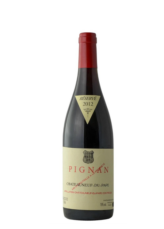 2012 Chateau Rayas Chateauneuf du Pape Pignan Reserve
