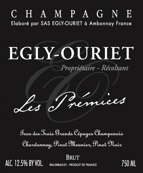 Egly-Ouriet "Les Prémices" Brut Champagne